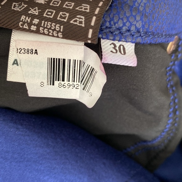 7 For All Mankind Leggings Women Size 30 Blue Faux Snake Print - Picture 6 of 7